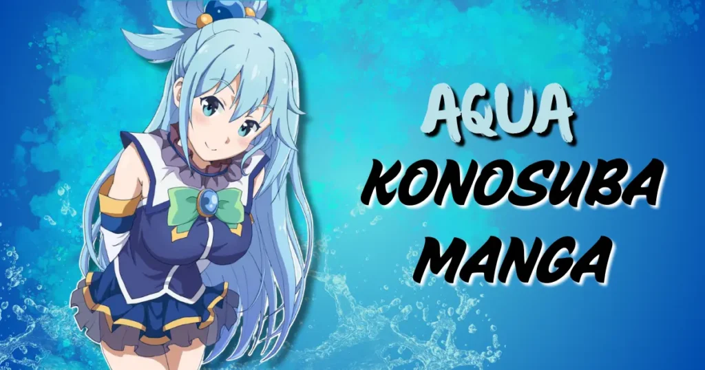 Aqua KONOSUBA MANGA